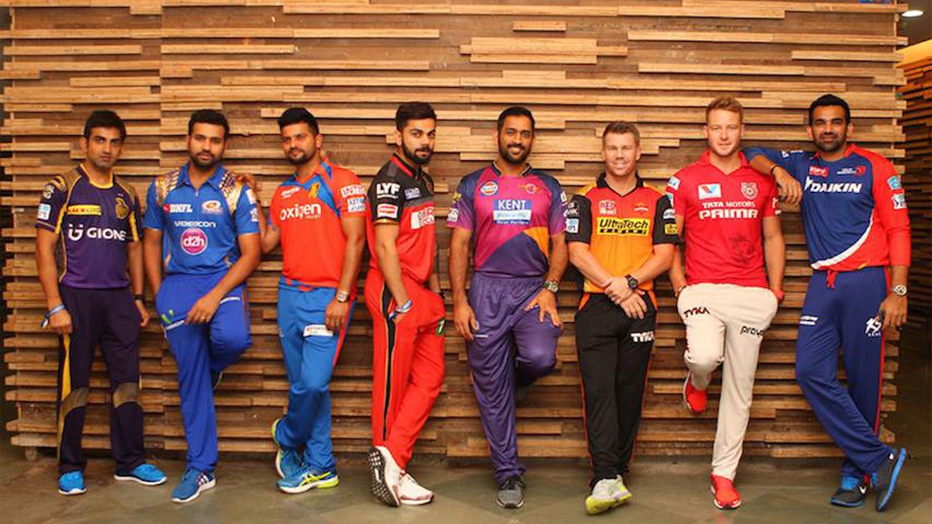 1920x1080 IPL 2016 Team Captains IPL 9 MCC Spirit Sign Wallpaper, Desktop