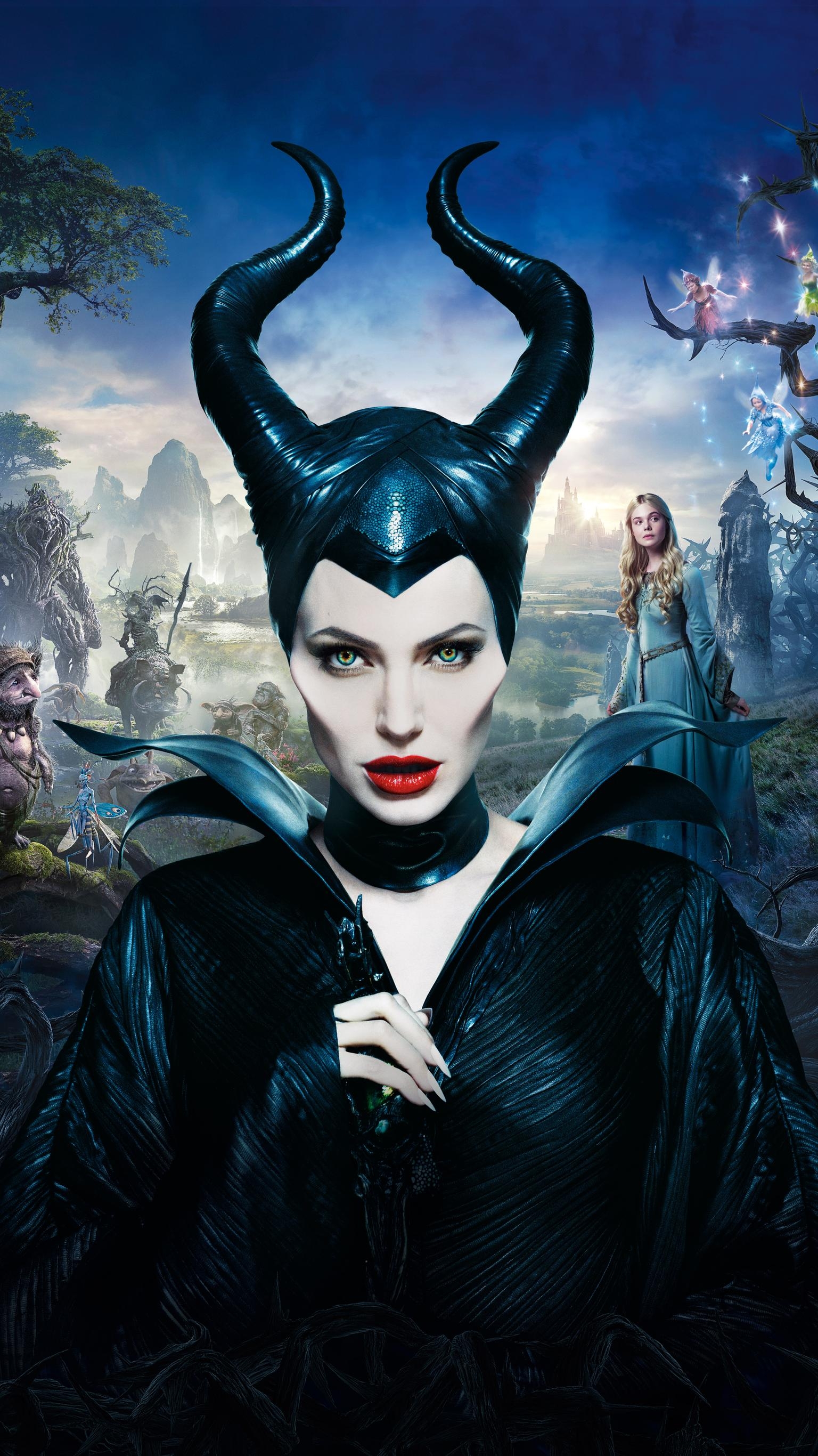 1540x2740 Maleficent Phone Wallpaper Free Maleficent Phone Background, Phone