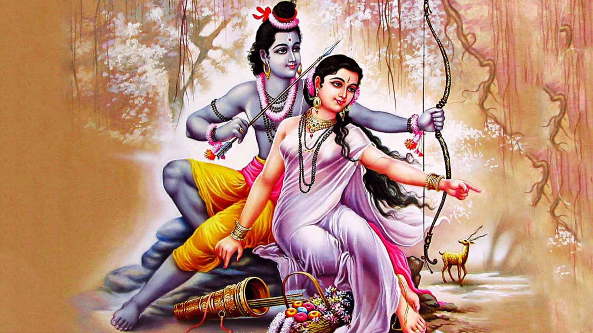 1920x1080 Shri Ram Sita Image HD Wallpaper, Desktop