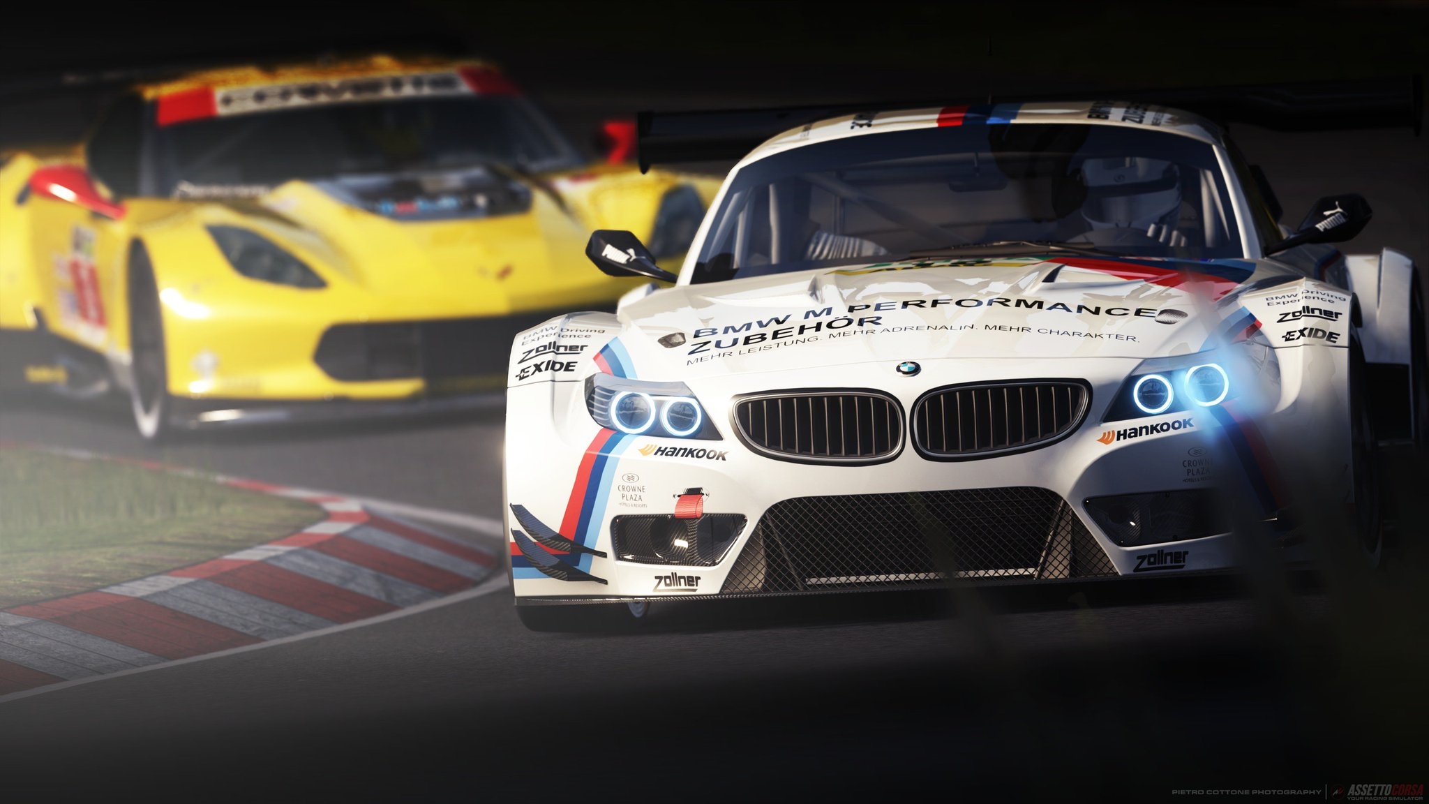 2050x1160 Pietro Cottone - #AssettoCorsa #BMW #Z4 #GT3 Wallpaper. Complete Gallery and different format (16:9 / 21:9) on flickr album, Desktop