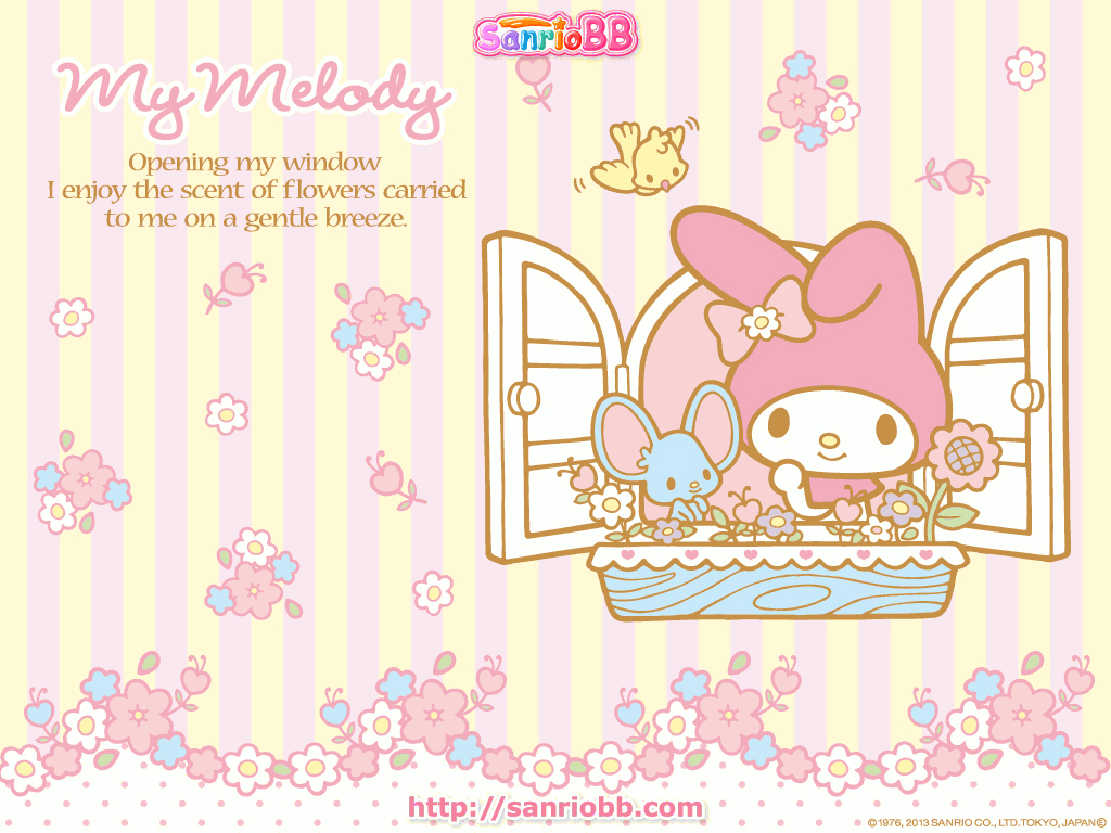 1030x770 My Melody Official Wallpaper 7, Desktop