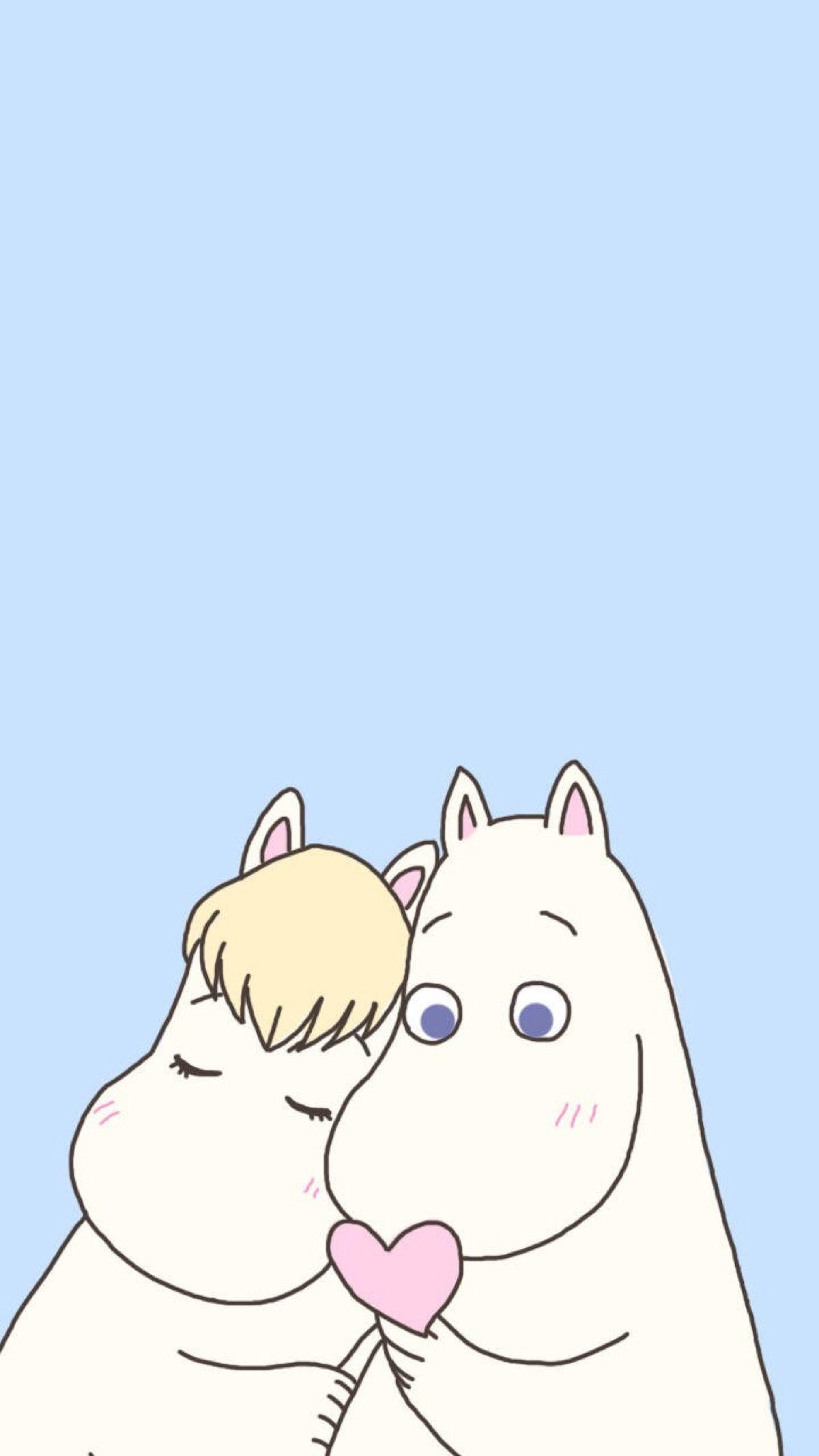 1200x2140 Cartoon. Moomin, Phone