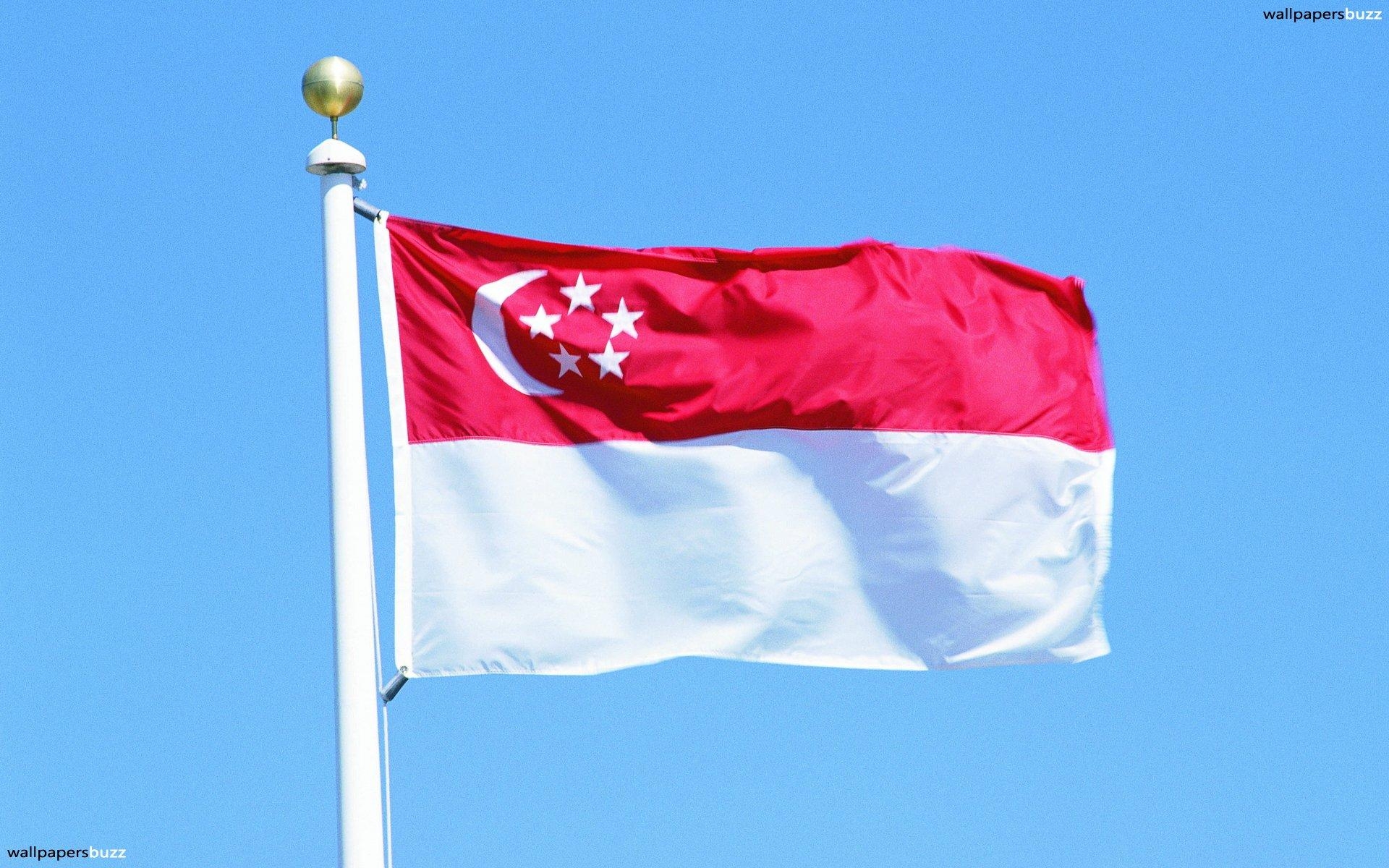 1920x1200 The traditional flag of Singapore HD Wallpaper, Desktop