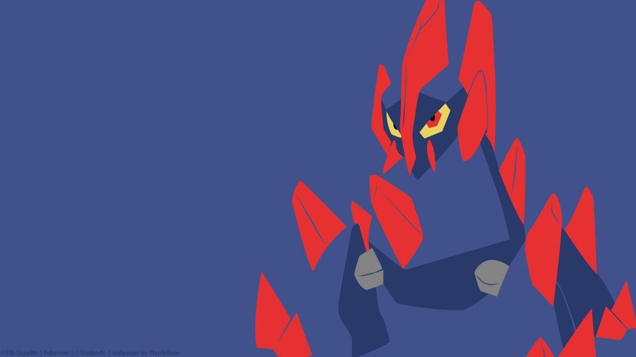 1280x720 Net Pokédex • Gigalith Regional Pokedex number: Height, Desktop