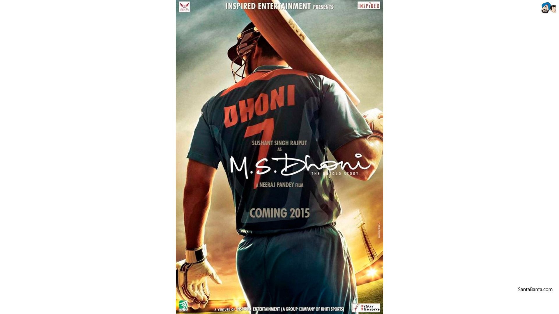 1920x1080 M S Dhoni The Untold Story Poster. Movie wallpaper, Bollywood, Desktop