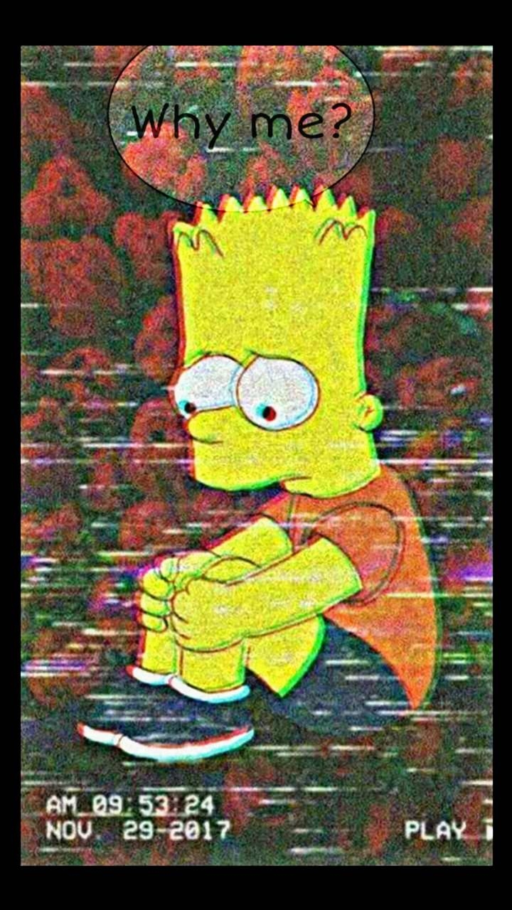 720x1280 Sad Bart wallpaper, Phone