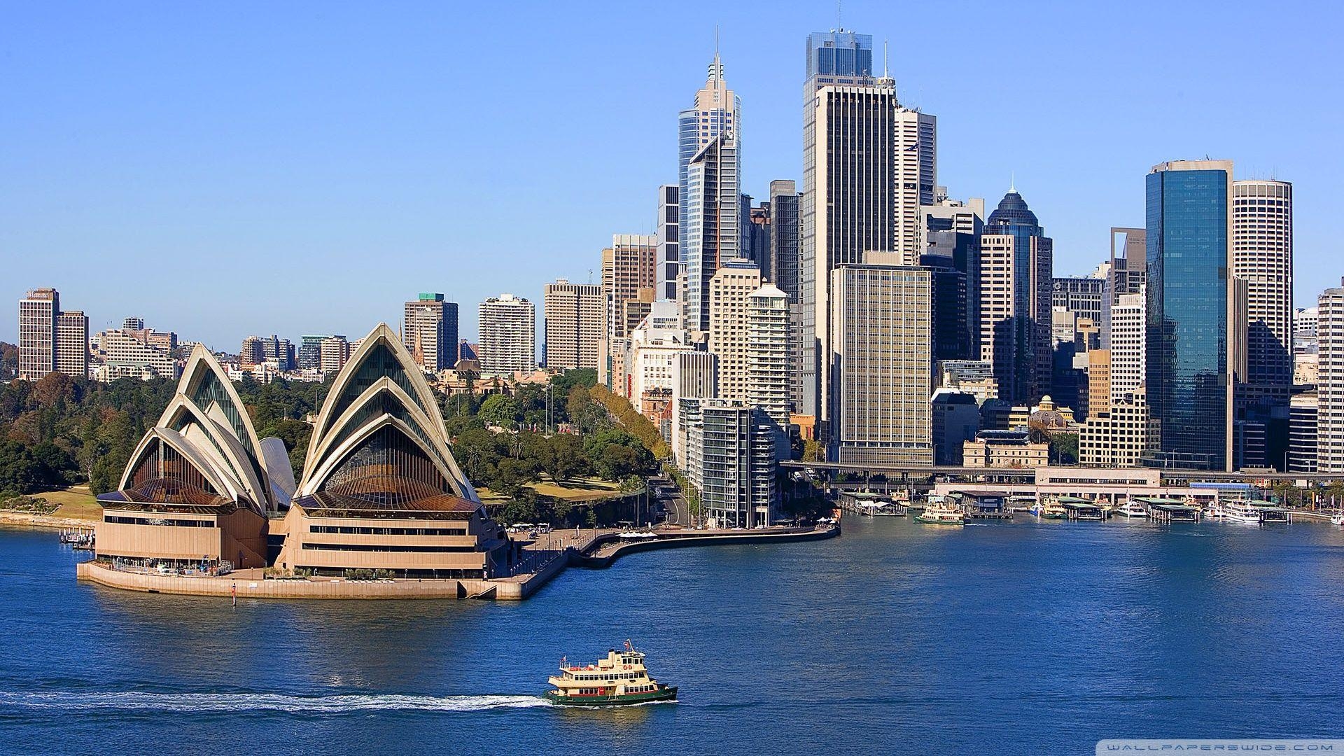 1920x1080 Sydney Skyline ❤ 4K HD Desktop Wallpaper for 4K Ultra HD TV, Desktop