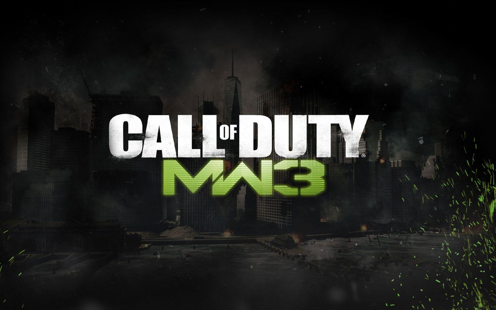 1920x1200 Call Of Duty: Modern Warfare 3 Wallpaper Logo Wallpaper. Game, Desktop