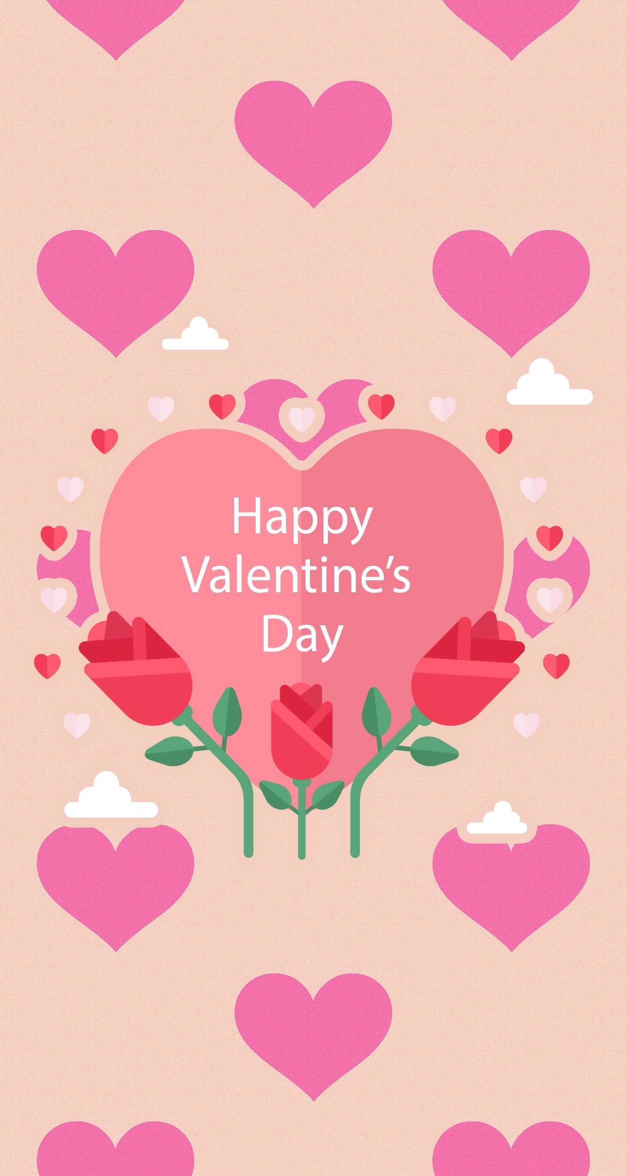 1260x2360 Valentine Wallpaper Picture, Phone