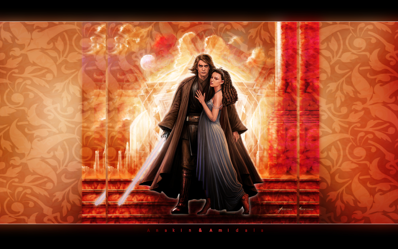 1280x800 Star Wars Anakin And Padme Wallpaper, Desktop