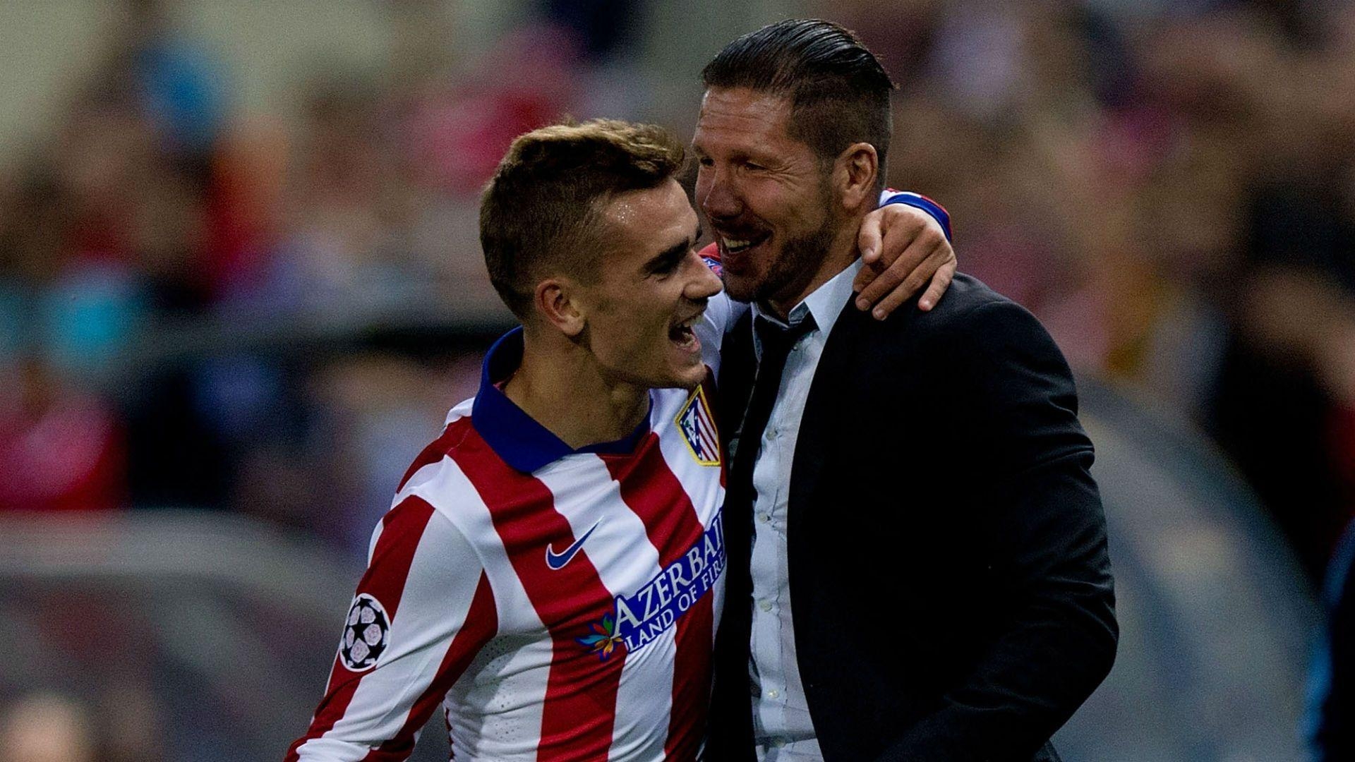 1920x1080 Antoine Griezmann With Diego Simeone Wallpaper Wallpaper, Desktop