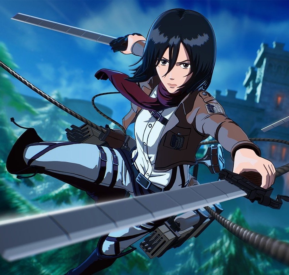 1010x970 Mikasa Ackermann Fortnite wallpaper, Desktop