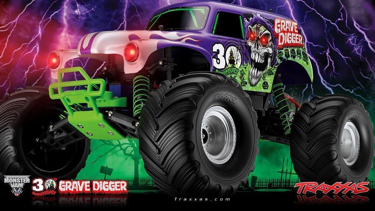 1200x680 Traxxas 30th Anniversary Grave Digger, Desktop