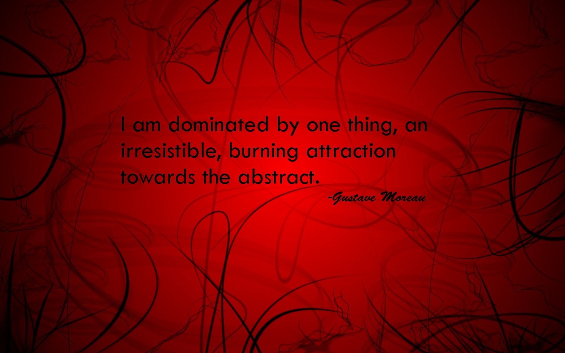 1920x1200 Abstract red quotes red background attractions wallpaperx1200, Desktop