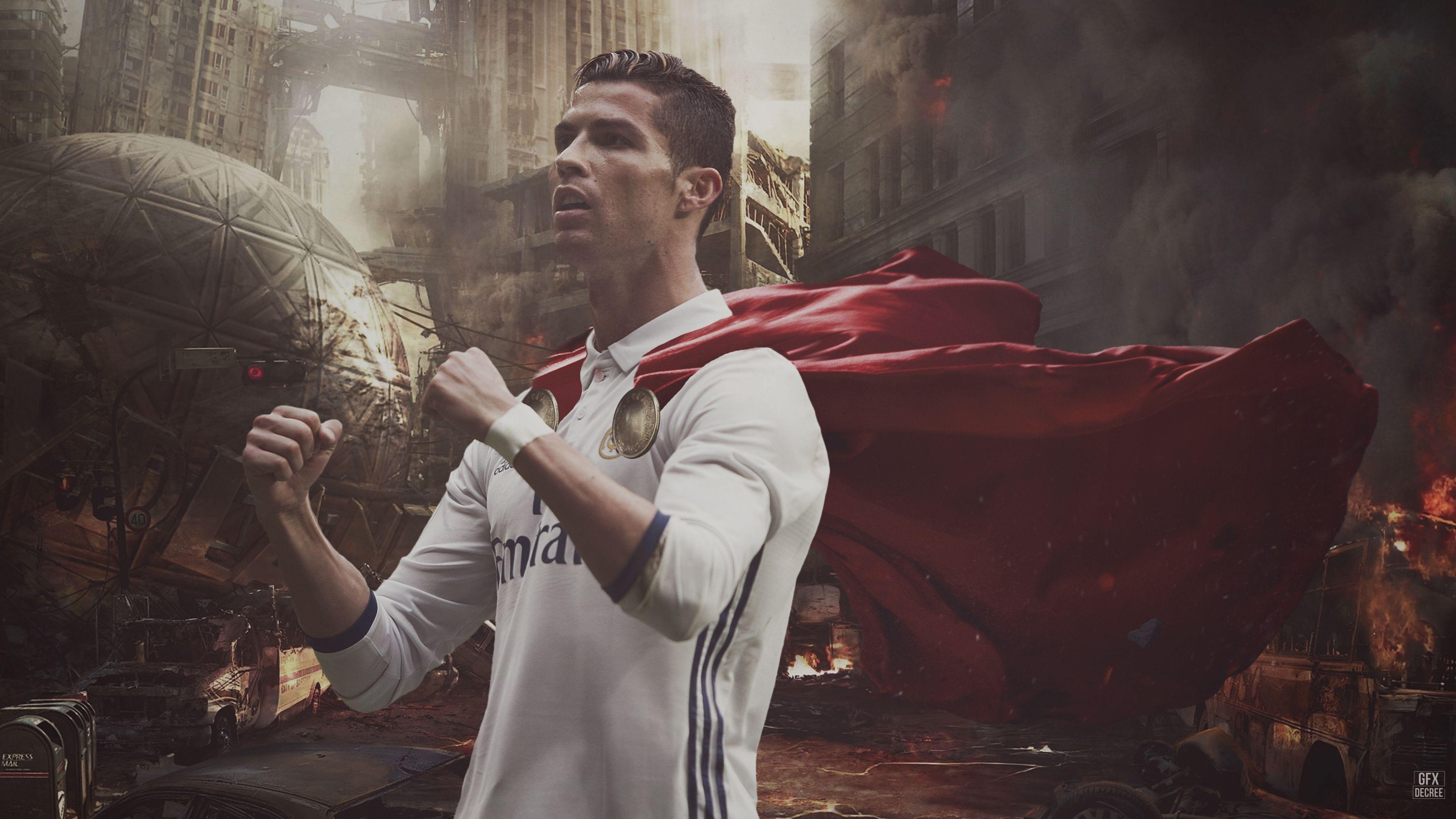 3840x2160 Wallpaper Cristiano Ronaldo, Portugal, Real Madrid, 4K, Sports, Desktop