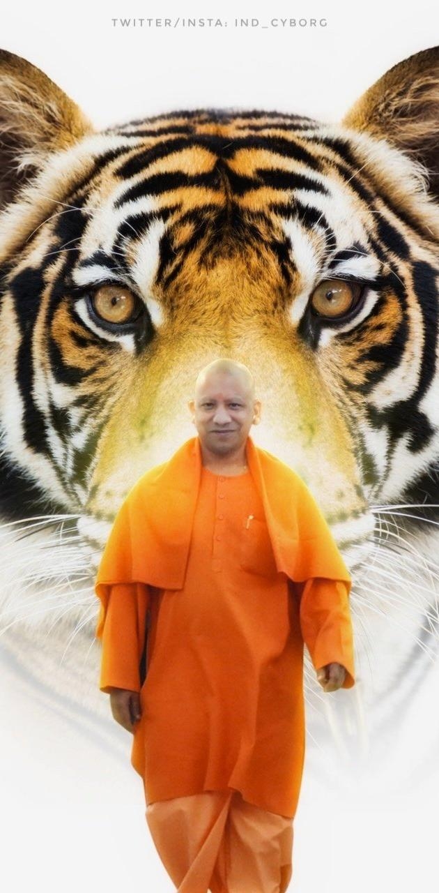 630x1280 Yogi Adityanath Ji wallpaper, Phone