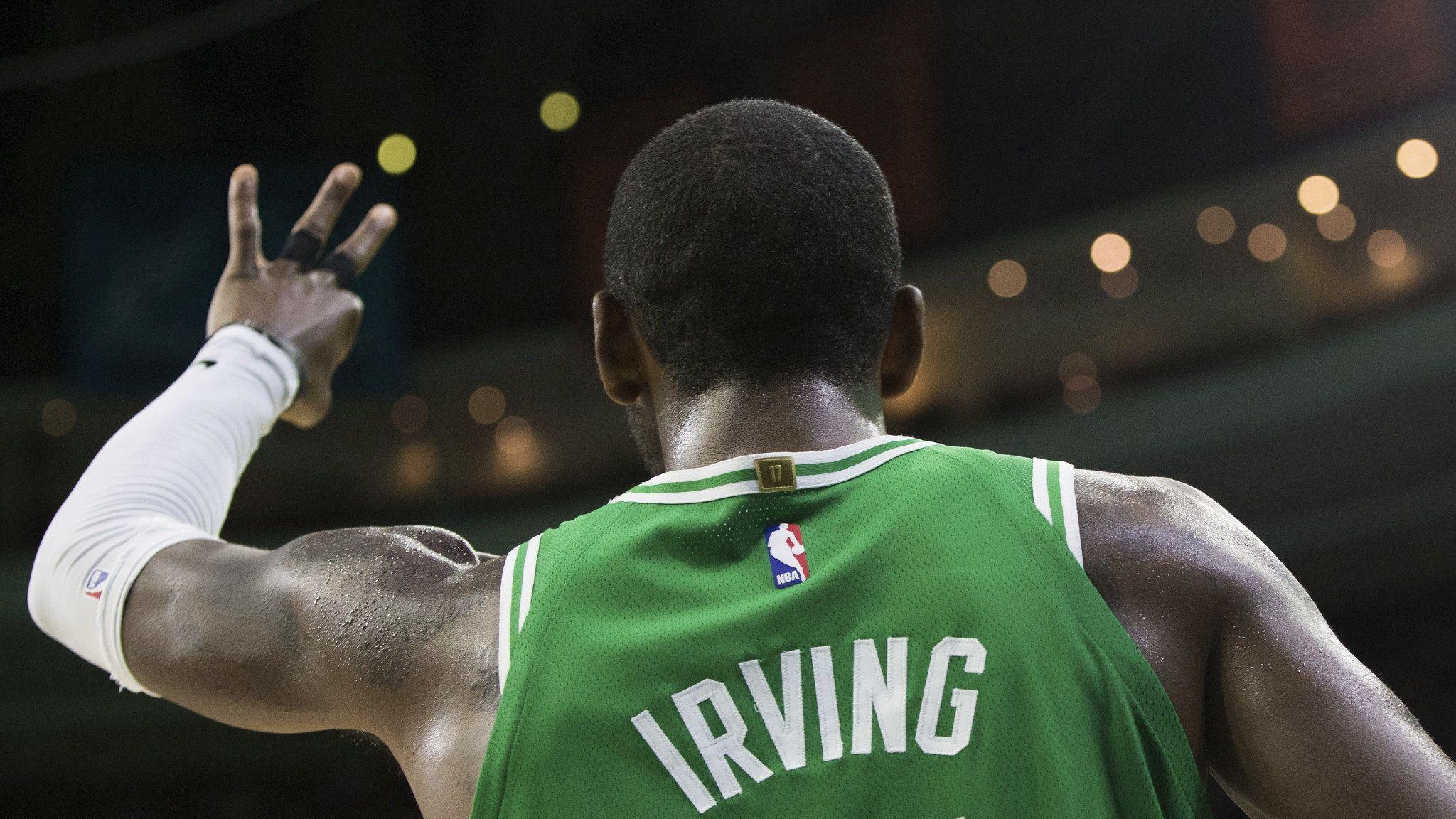 2050x1160 Celtics news: Kyrie Irving hails Boston as a 'real, live sports city', Desktop