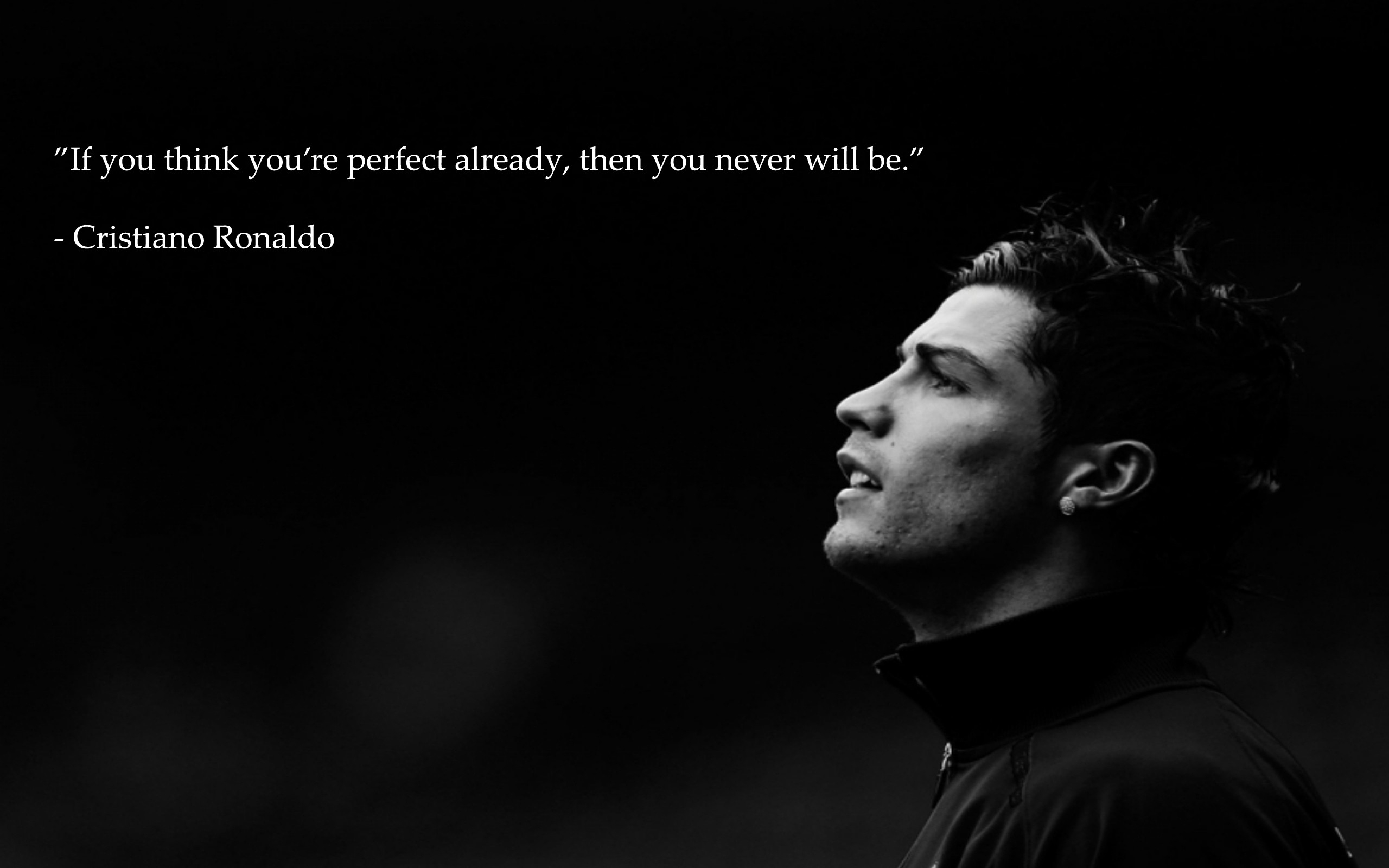 2560x1600 Cristiano Ronaldo Inspirational Wallpaper, Desktop