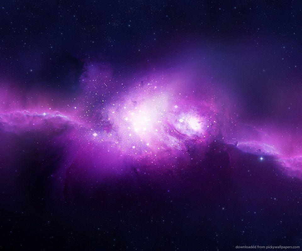 960x800 Download Purple Space Wallpaper For Samsung Galaxy S, Desktop