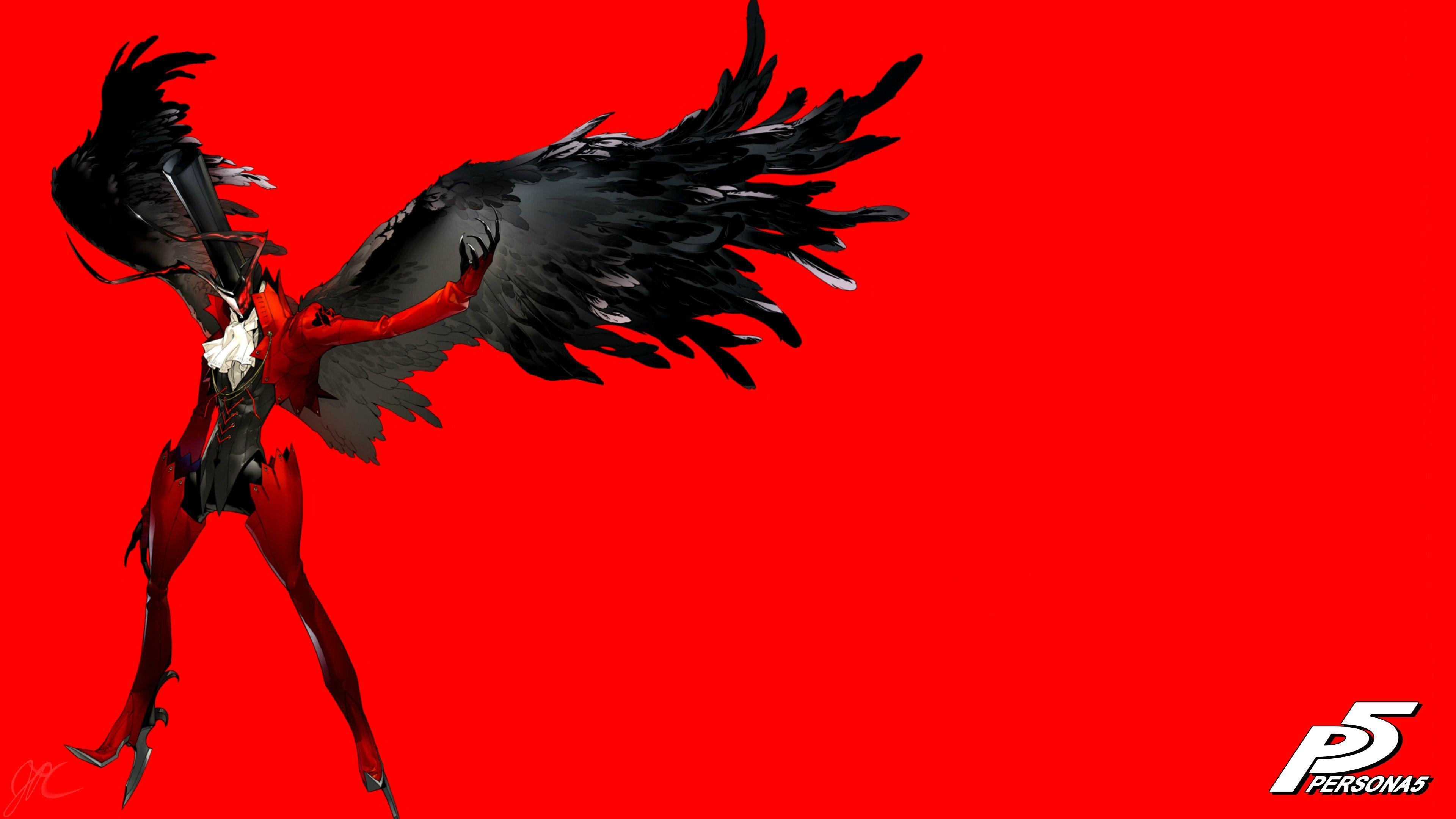 3840x2160 Computer Wallpaper of the Personas in Persona 5, Desktop