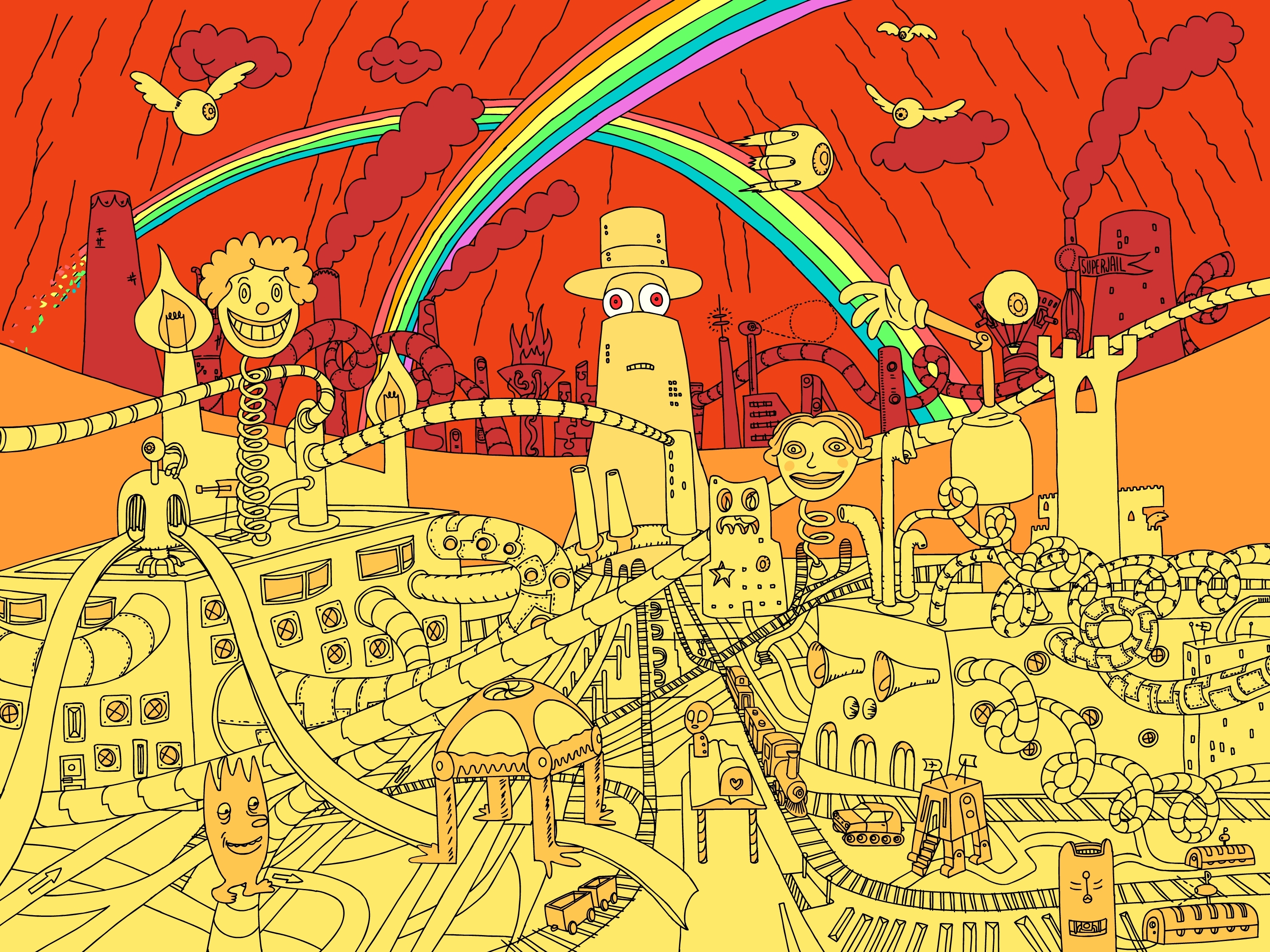 3000x2250 Superjail HD Wallpaper, Desktop