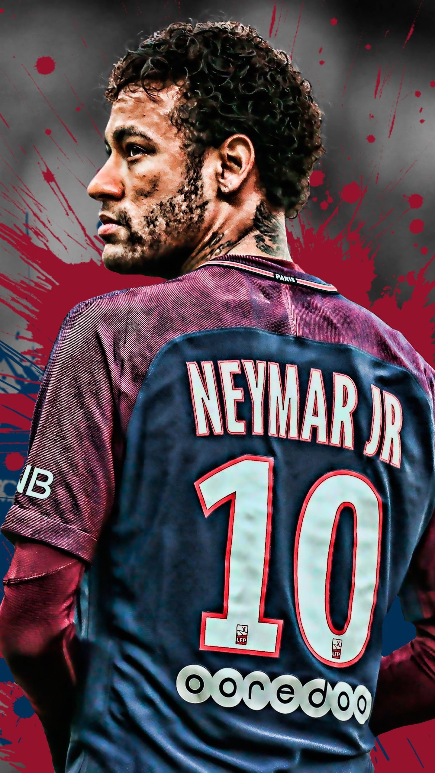 1440x2560 Neymar Brazilian Football Player 4K Wallpaper. HD Wallpaper, Phone