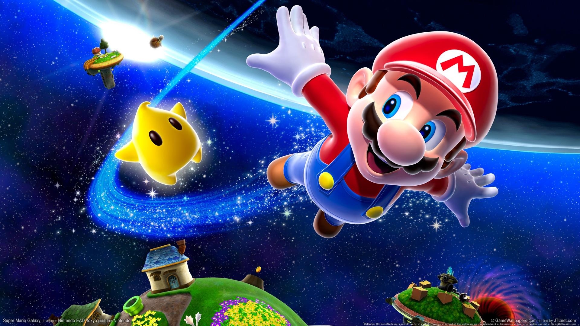 1920x1080 Super Mario Galaxy Wallpaper in jpg format for free download, Desktop