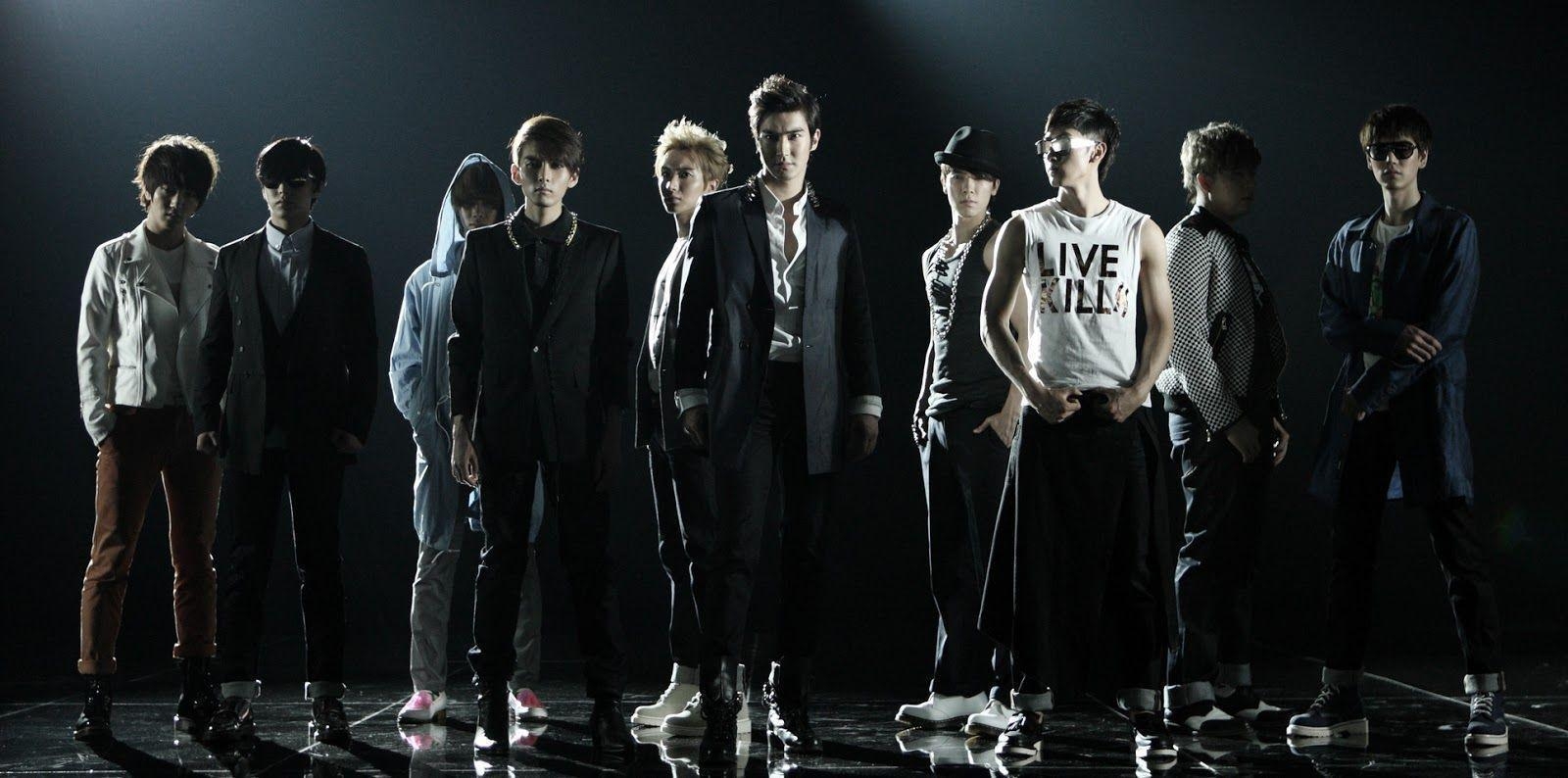 1600x800 Super Junior /Suju Wallpaper HD. Beautiful Song Lyrics, Dual Screen