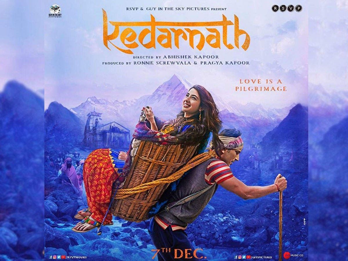 1200x900 Kedarnath': Abhishek Kapoor unveils official poster featuring Sara Ali Khan and Sushant Singh Rajput, Desktop