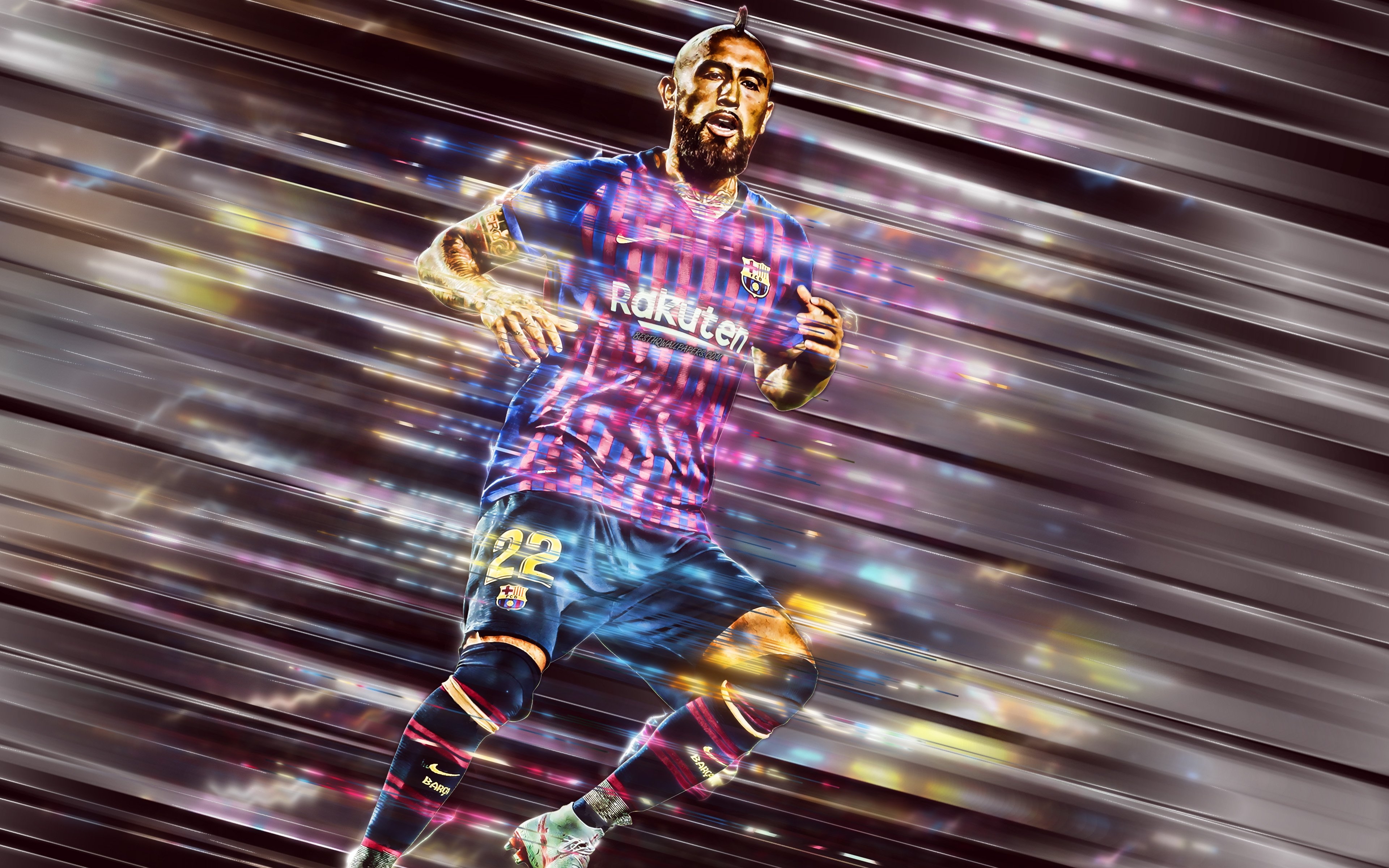 3840x2400 Arturo Vidal 4k Ultra HD Wallpaper. Background Imagex2400, Desktop