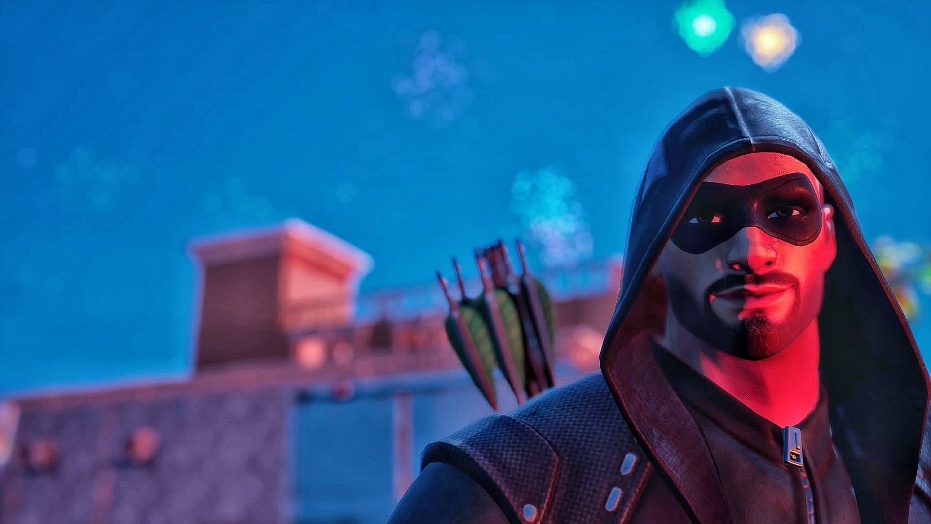 1920x1080 Green Arrow Fortnite wallpaper, Desktop