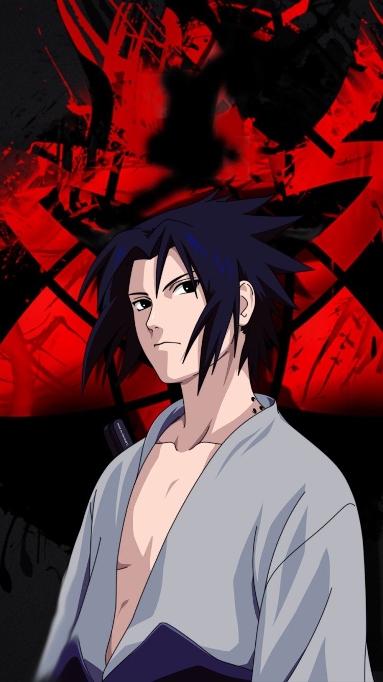 750x1340 Sasuke Uchiha iPhone iPhone 6S, iPhone 7 Wallpaper, HD, Phone