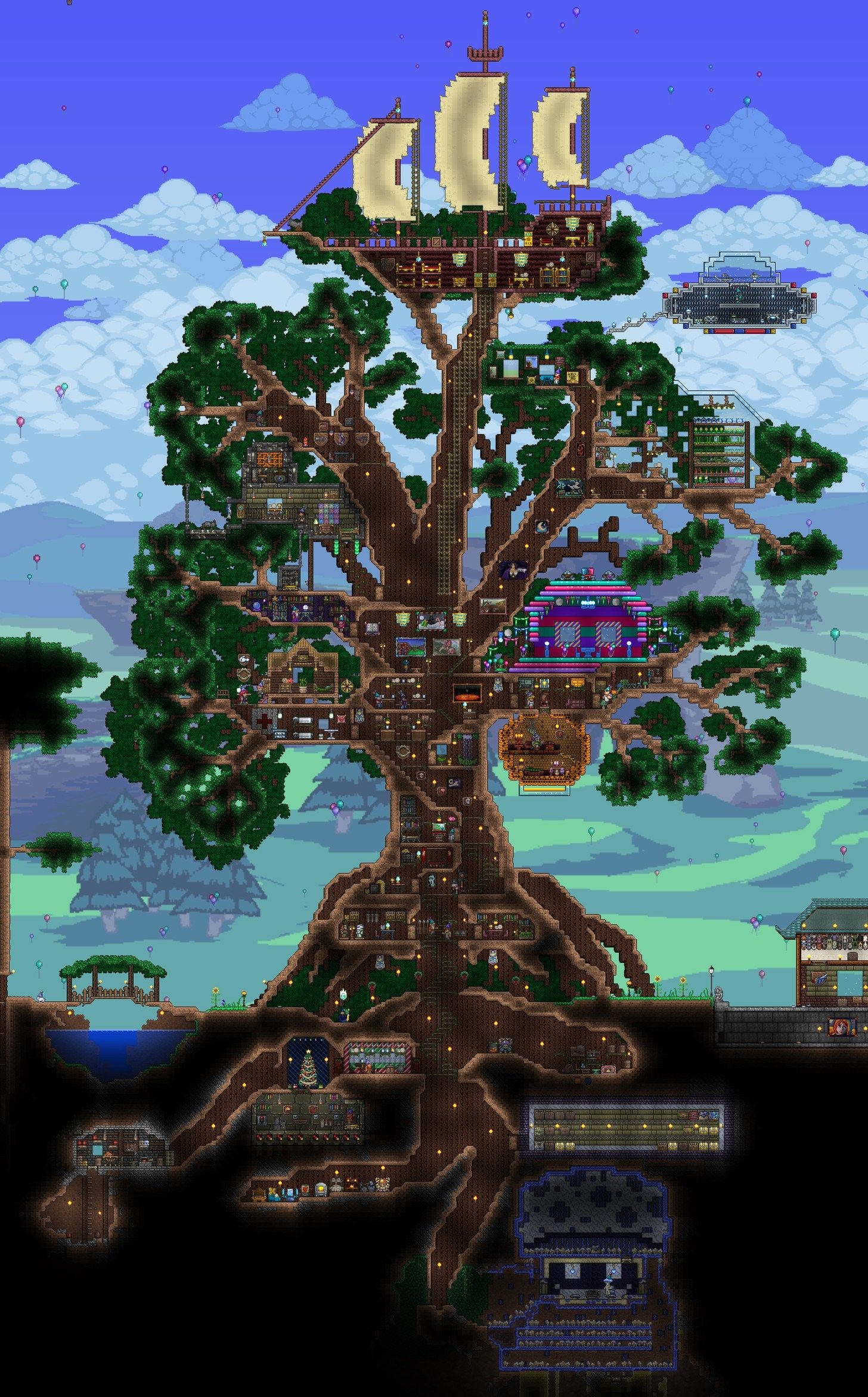 1460x2350 terraria wallpaper 61, Phone