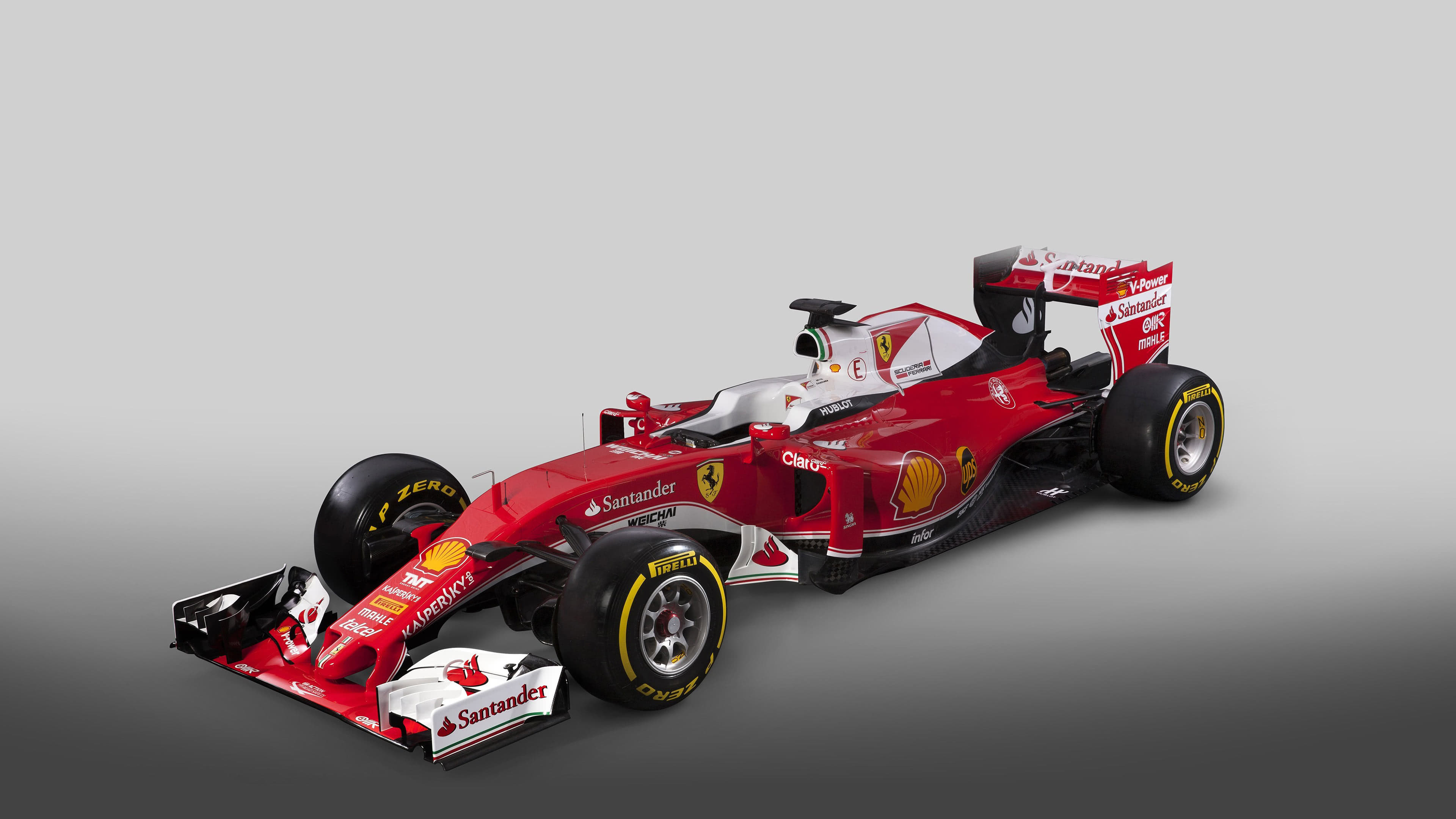 3840x2160 Ferrari SF16 H F1 UHD 4K Wallpaper, Desktop