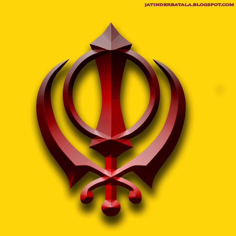 960x960 Punjabi Graphics and Punjabi Photo, 3D KHANDA WALLPAPER HD, Phone