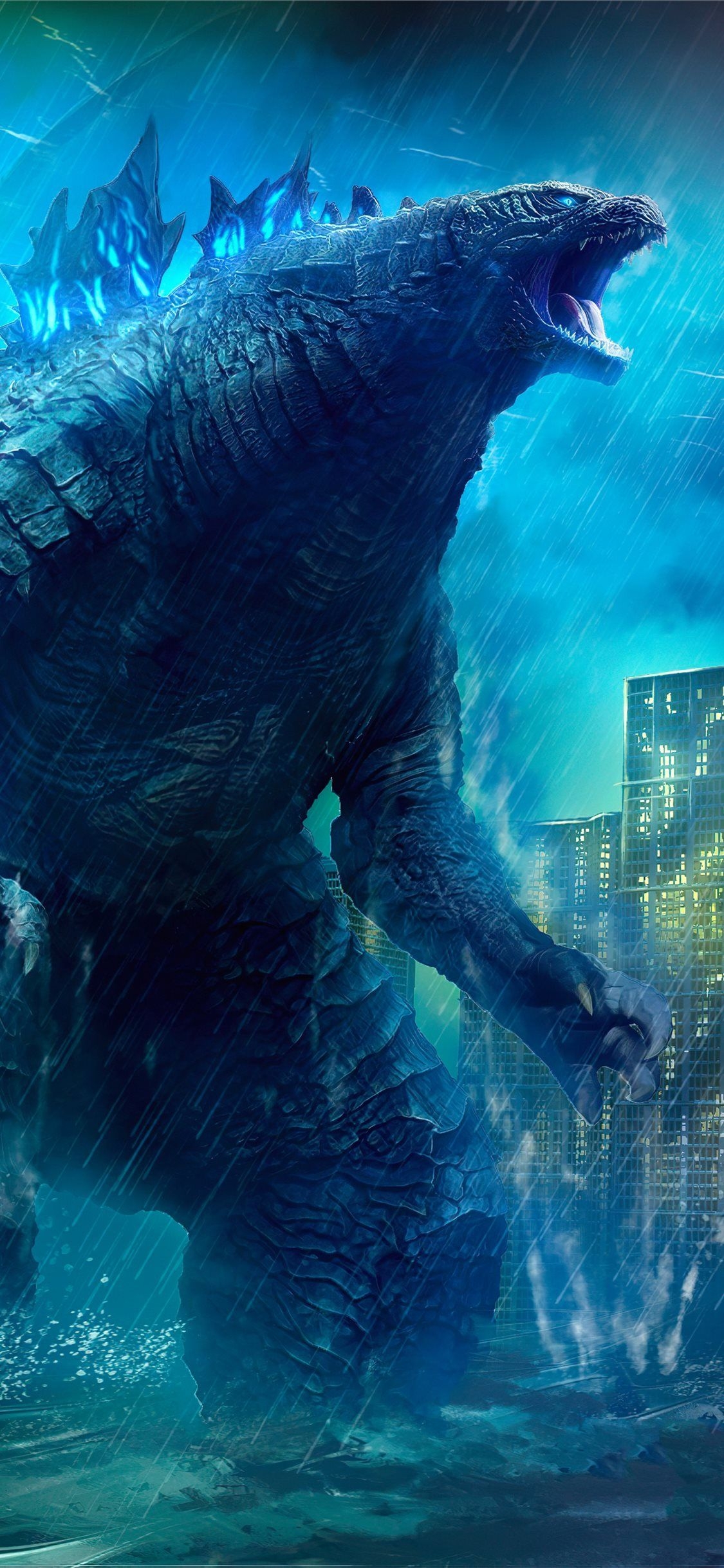 1130x2440 godzilla king of the monsters movie 4k art iPhone X Wallpaper Free Download, Phone