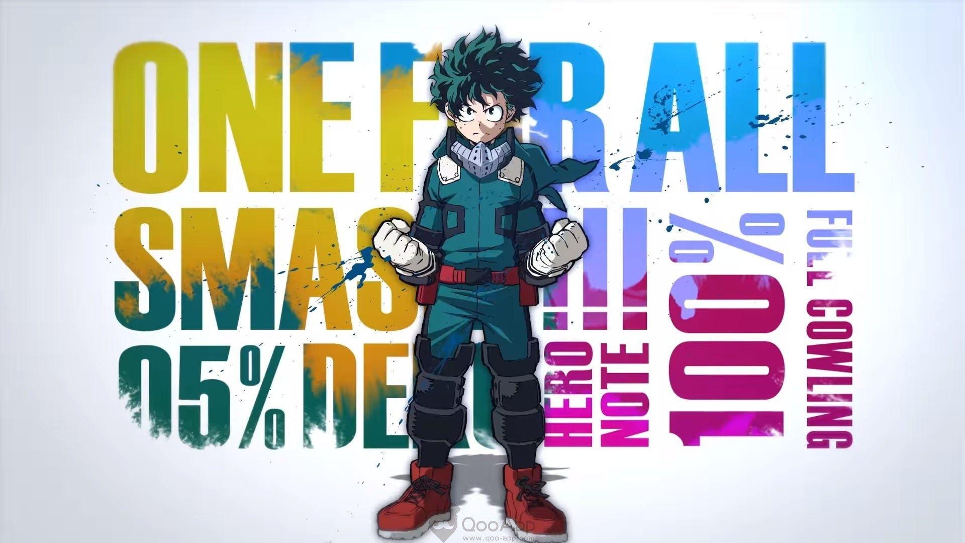 1920x1080 Qoo News My Hero Academia One's Justice First PV Released!, Desktop