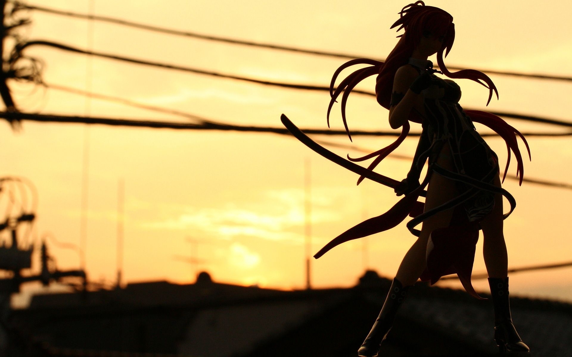 1920x1200 Shadow anime girl -themes.com, Desktop