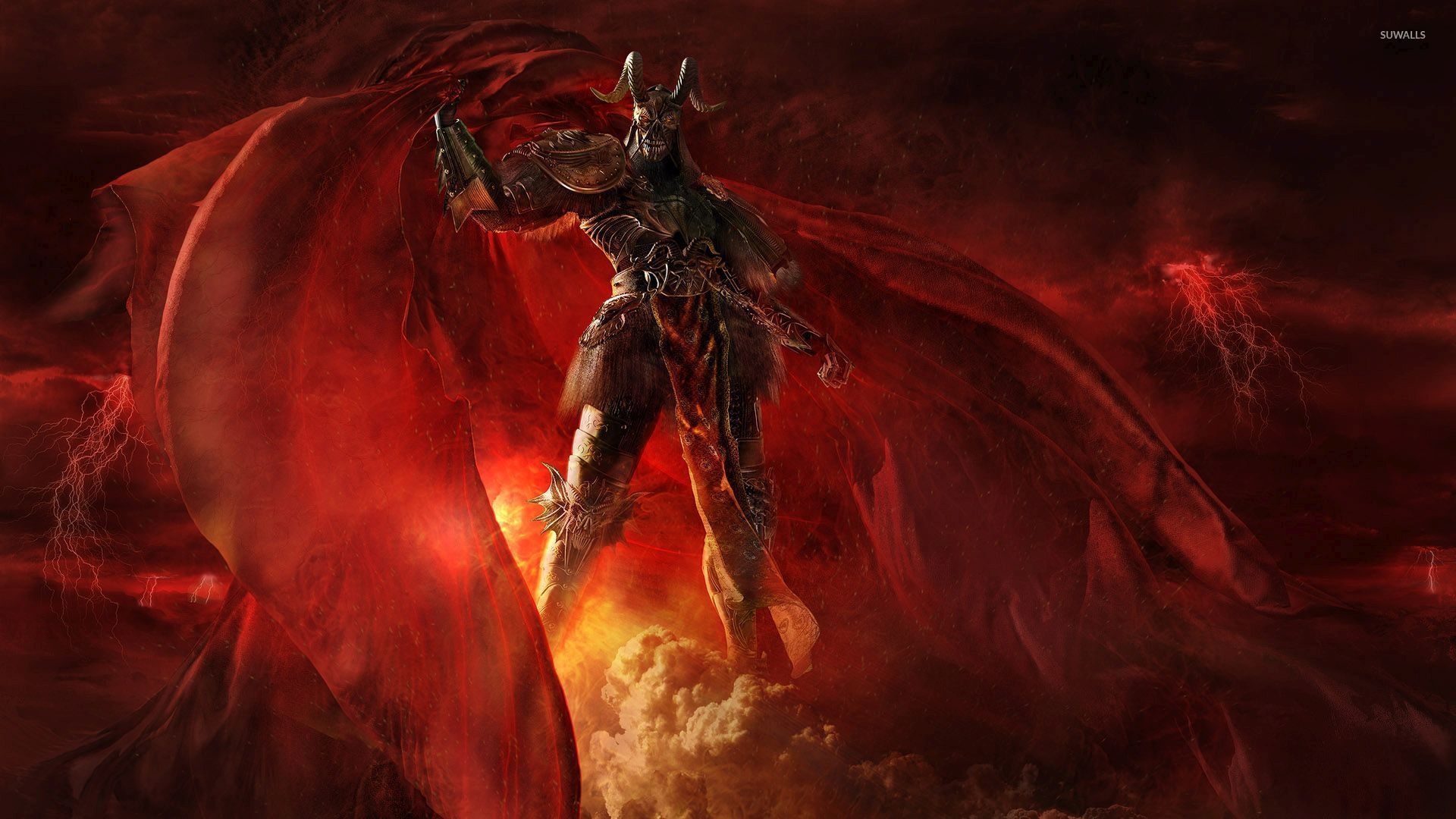 1920x1080 Scary demon in hell wallpaper wallpaper, Desktop