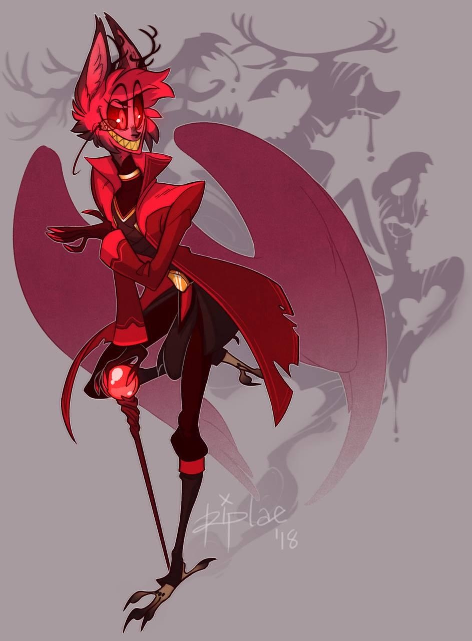 950x1280 Alastor hazbin hotel Wallpaper, Phone