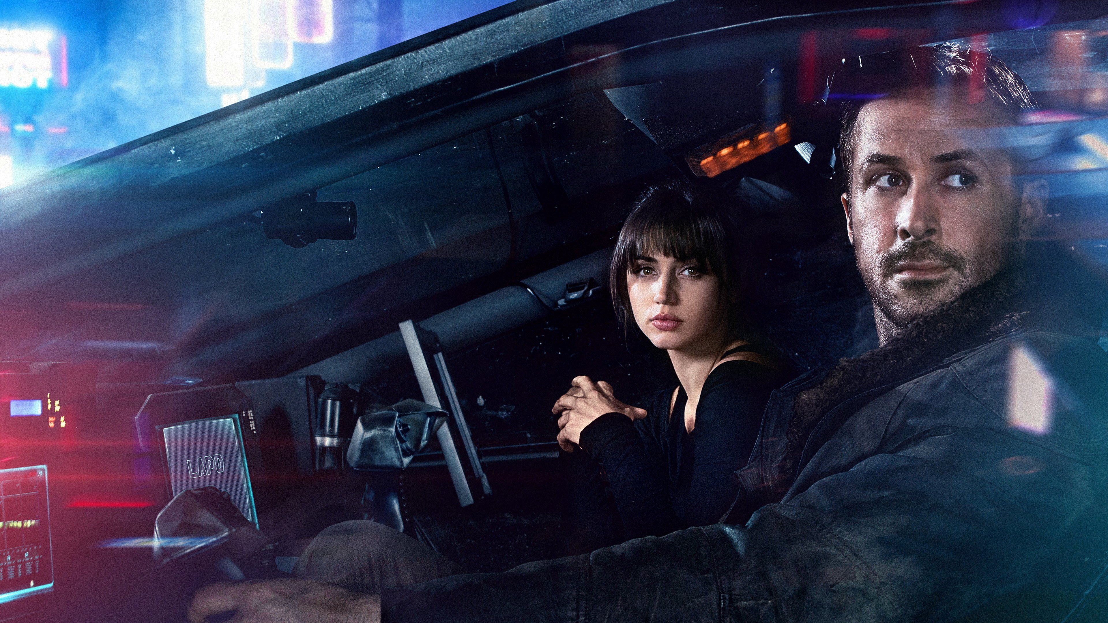 3840x2160 Wallpaper Blade Runner Ana de Armas, Ryan Gosling, 4K, Desktop