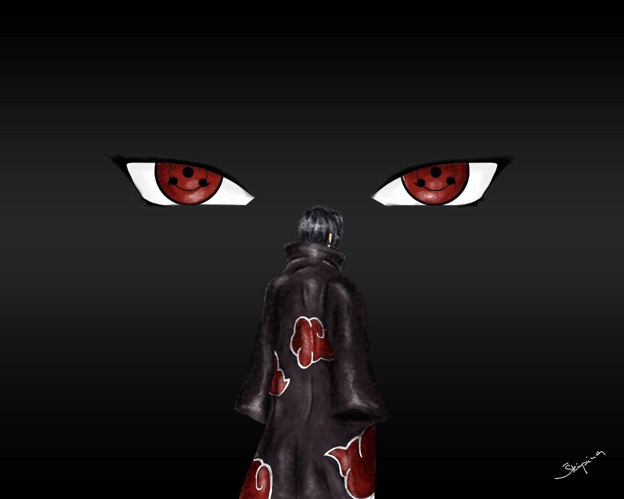 1280x1030 Wallpaper For > Itachi Mangekyou Sharingan Wallpaper, Desktop