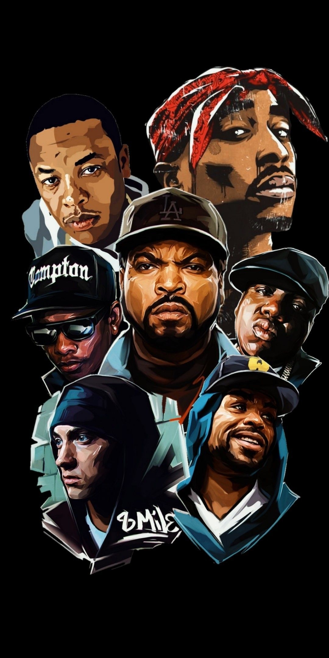 1080x2160 Reyes del rap! Farid. Hip hop art, Hip hop artwork, Hip hop poster, Phone