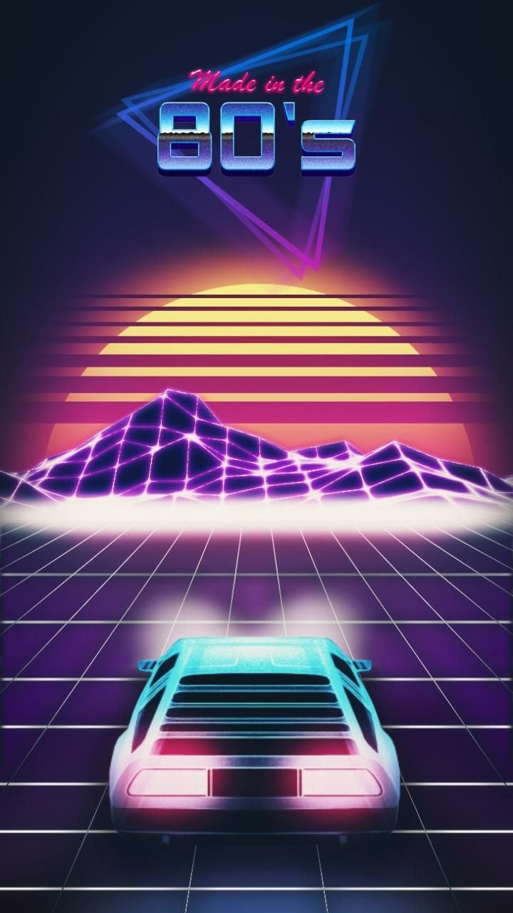 720x1280 Retro 80s Live Wallpaper In The 80s Apple Watch Face HD Wallpaper, Phone