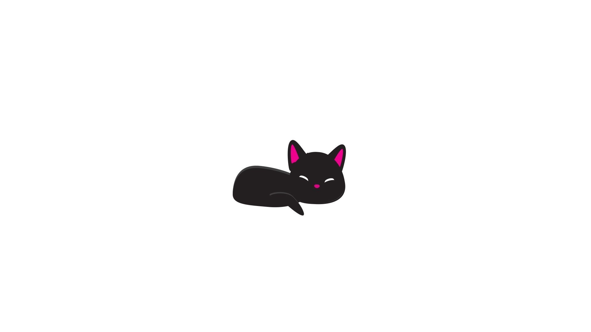 1920x1080 Minimalist Cat Wallpaper Free Minimalist Cat Background, Desktop