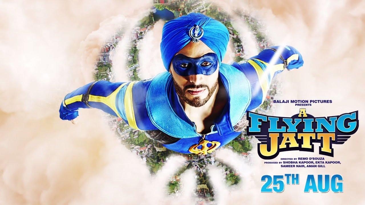 1280x720 A Flying Jatt. Official Motion Poster. Tiger Shroff, Jacqueline, Desktop