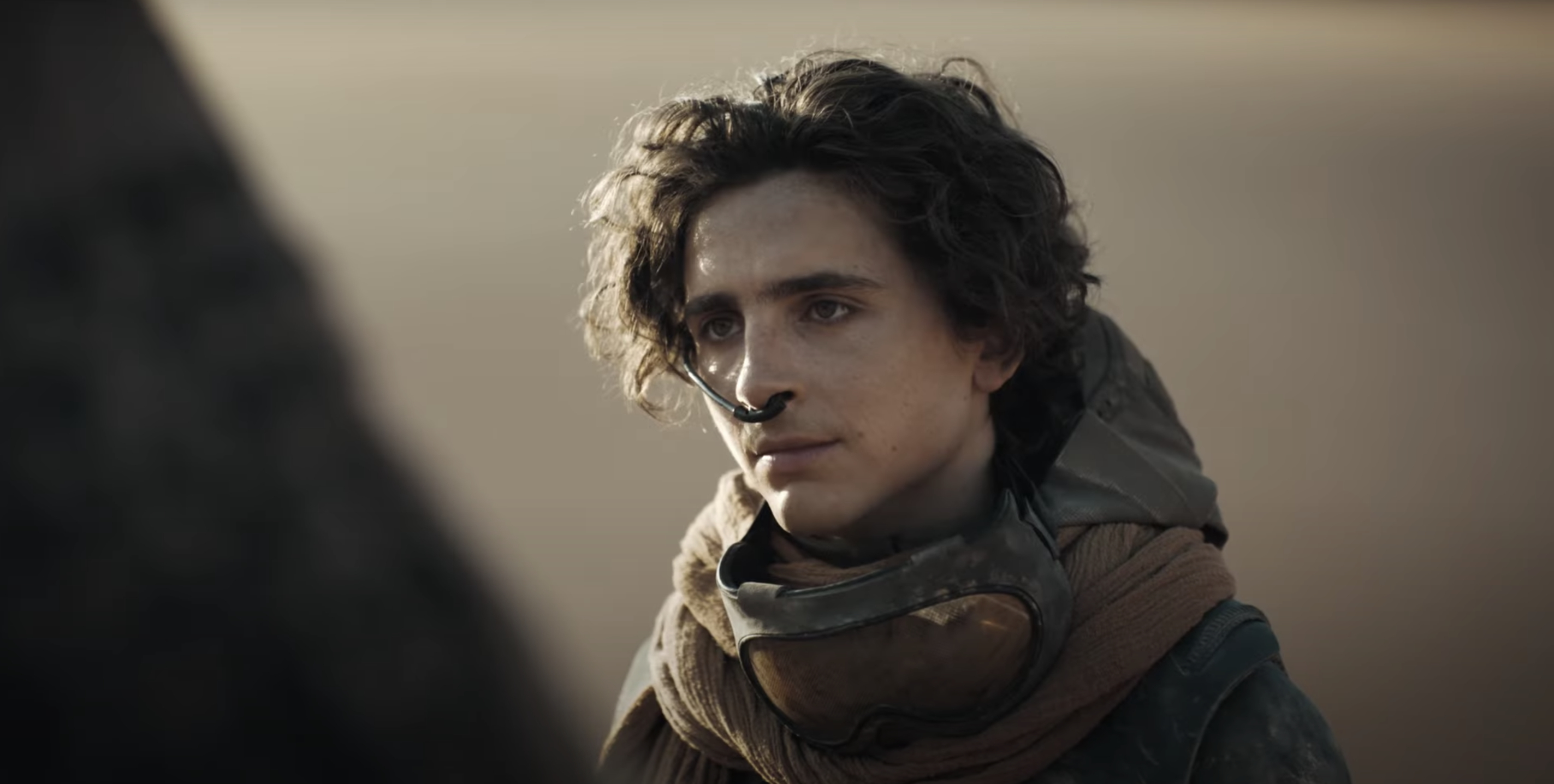 2850x1440 Dune Part Two' Trailer: Timothee Chalament Rides a Sandworm, Desktop