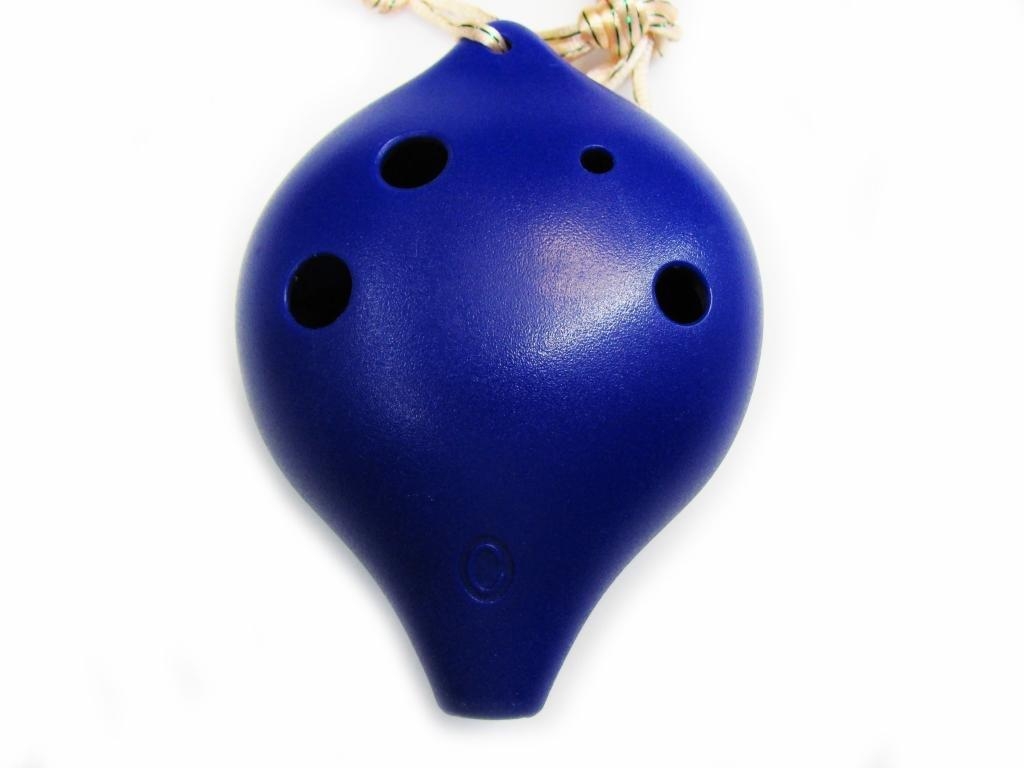 1030x770 TNG 6 Hole Plastic Alto Ocarina, Blue: Musical Instruments, Desktop