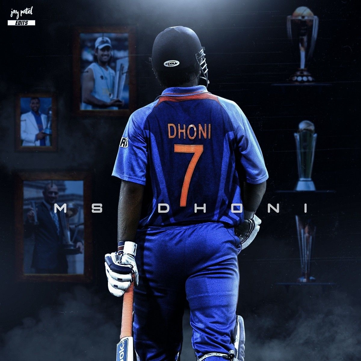 1200x1200 Dhoni Wallpaper, Phone