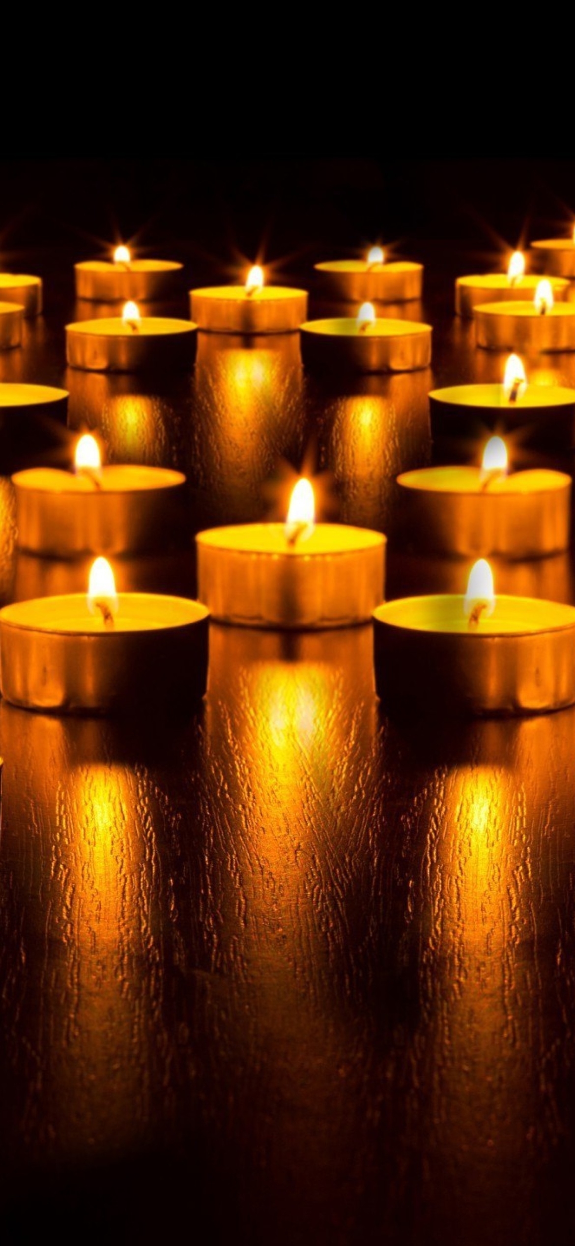 1170x2540 Candles Wallpaper for iPhone XR, Phone